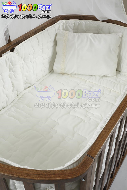 تخت خواب نوزاد کنار مادر با قابلیت تنظیم ارتفاع